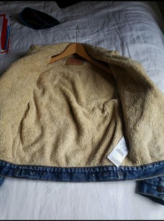 Chaqueta vaquera Levis Sherpa borrego