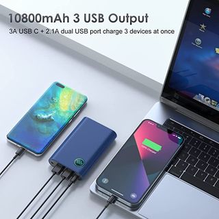 Bateria Externa 10800mAh Ultra Compacto Power Bank