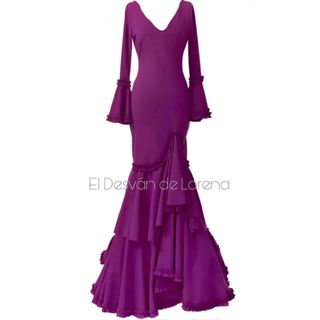 Flamenca con Carruchas licra El Desván de Lorena