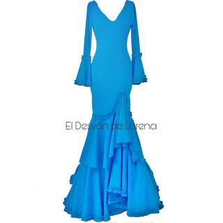 Flamenca con Carruchas licra El Desván de Lorena