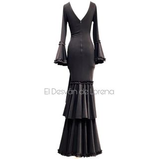 Flamenca con Carruchas licra El Desván de Lorena