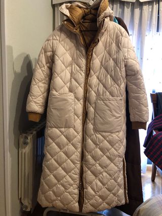 Abrigo Mujer REVERSIBLE T-L Superabrigoso