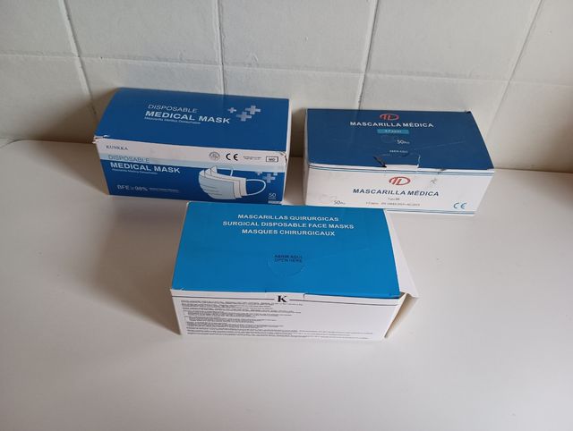 Mascarillas 3 cajas