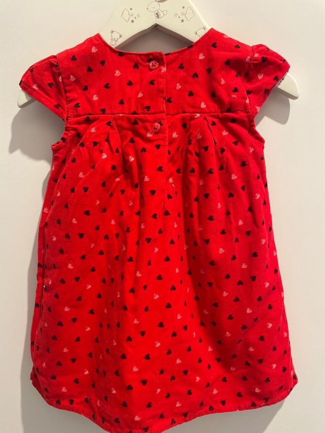 Vestido bebé T.6-9meses (da talla)