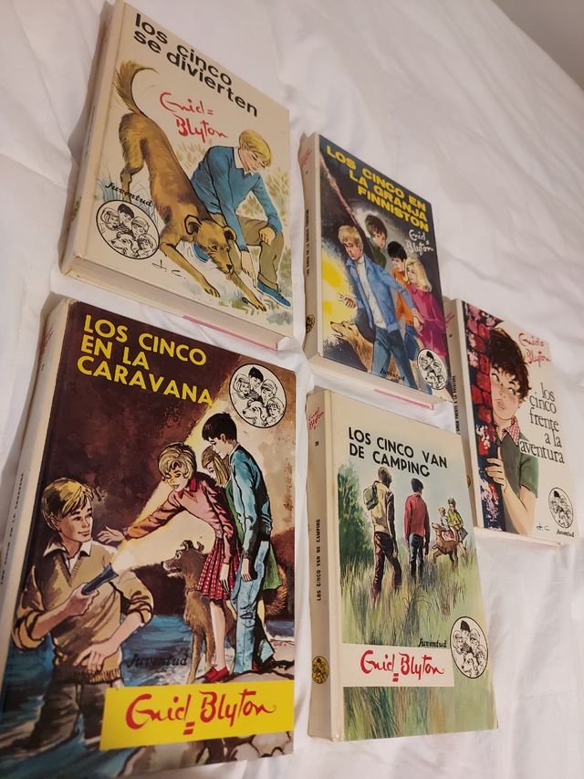 Lote original libros Los cinco