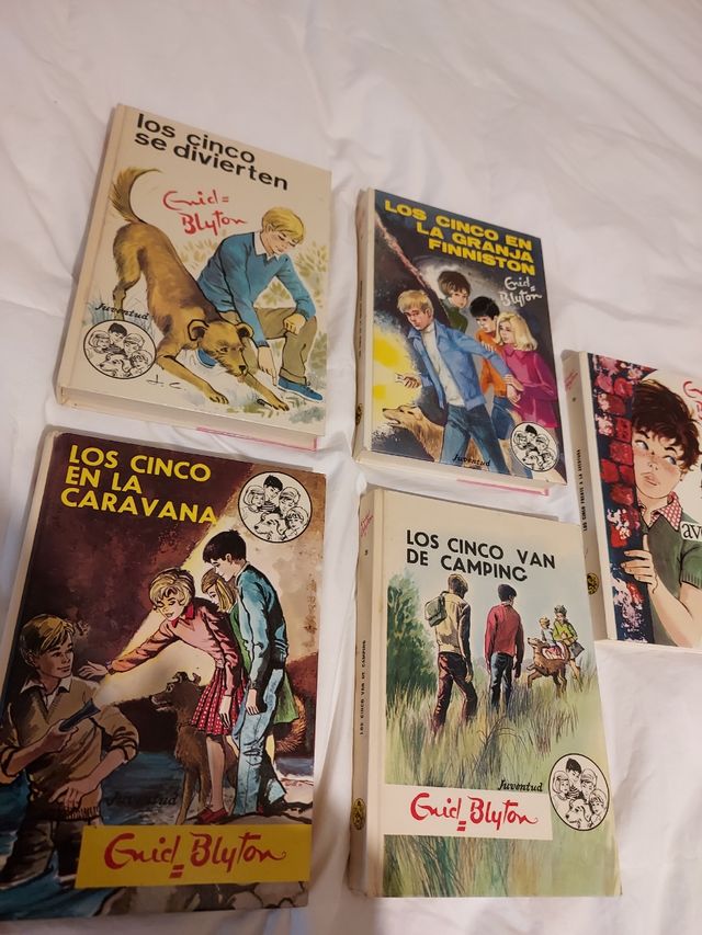 Lote original libros Los cinco