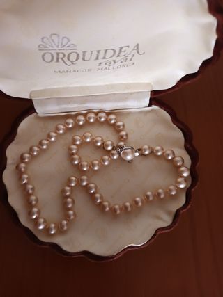 Collar de Perlas Auténticas de Mallorca Majorica.
