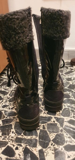 Stivaletti Nero Lucido Ovs 36