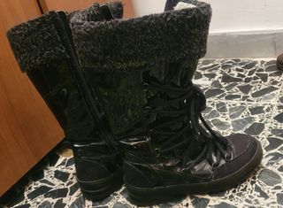 Stivaletti Nero Lucido Ovs 36