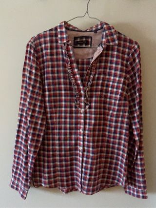 Camisa cuadros Massimo Dutti 