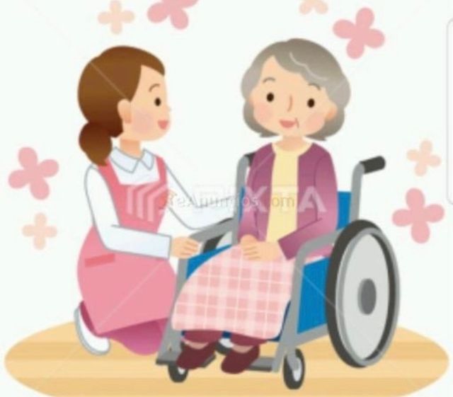 Cuidadora de ancianos/ auxiliar de enfermería