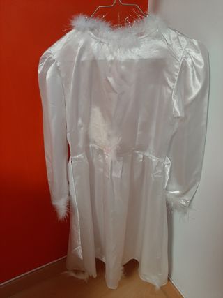 Disfraz de Angel con plumas