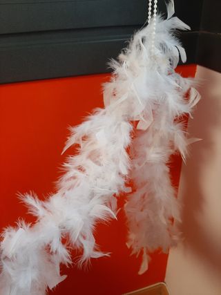 Disfraz de Angel con plumas