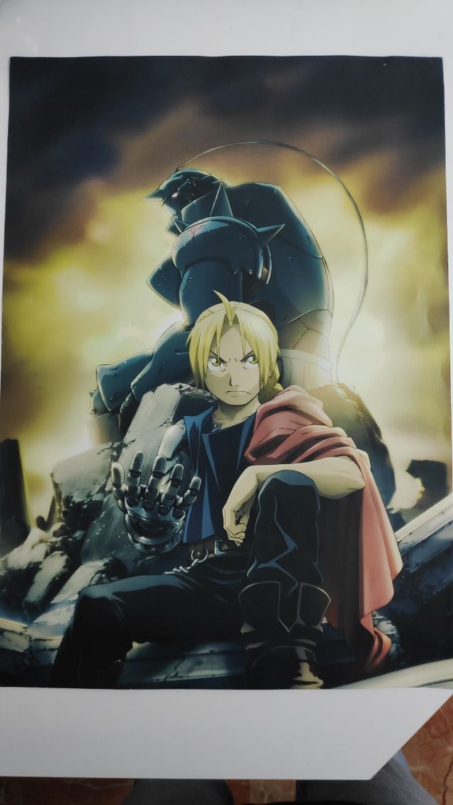 🔴Poster Anime Full Metal Alchemist Brotherhood🔴