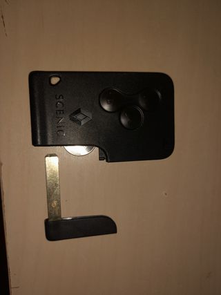 Llave tarjeta Renault 