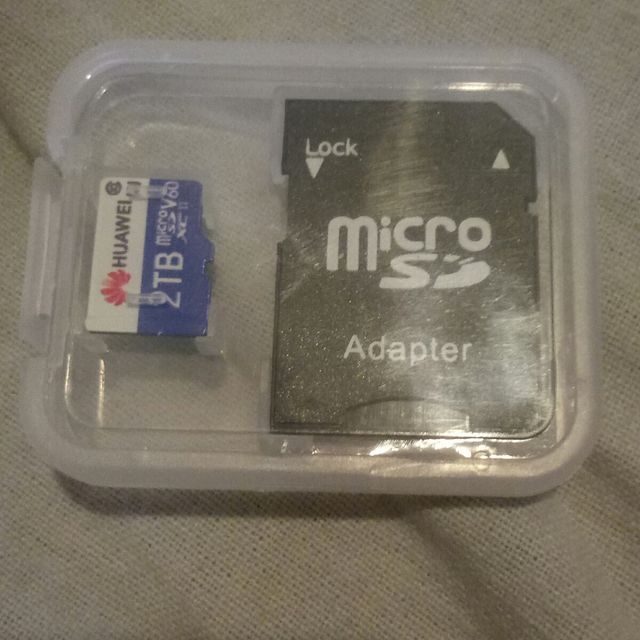 Microsd 2 tb de segunda mano por 40 EUR en Bilbao en WALLAPOP