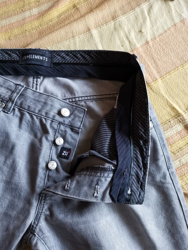 Tejano gris Zu Elements talla 31x34