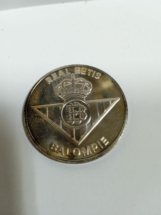 Moneda de plata del Real Betis de Oliveira