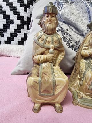 figuras de pareja de reyes góticos LLADRO
