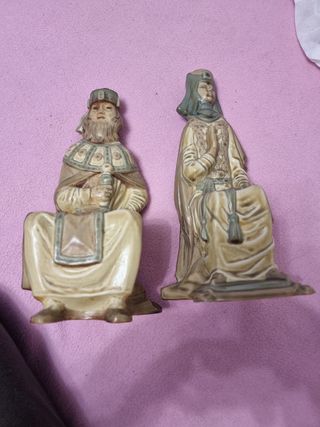 figuras de pareja de reyes góticos LLADRO