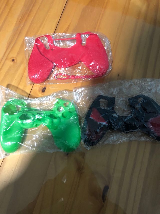Lote 3 Fundas silicona ps4