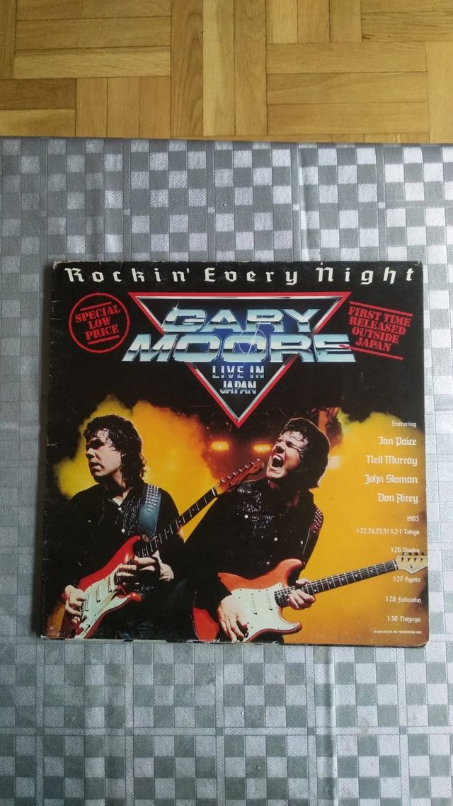 GARY MOORE DISCO VINILO