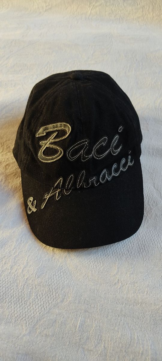 Cappellino nero unisex B&A