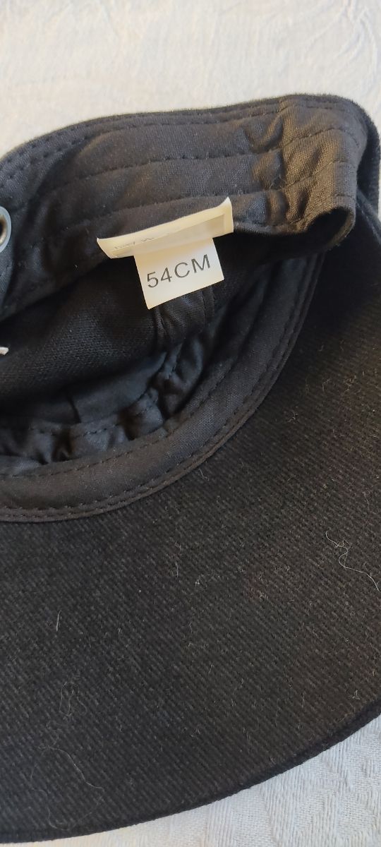 Cappellino nero unisex B&A