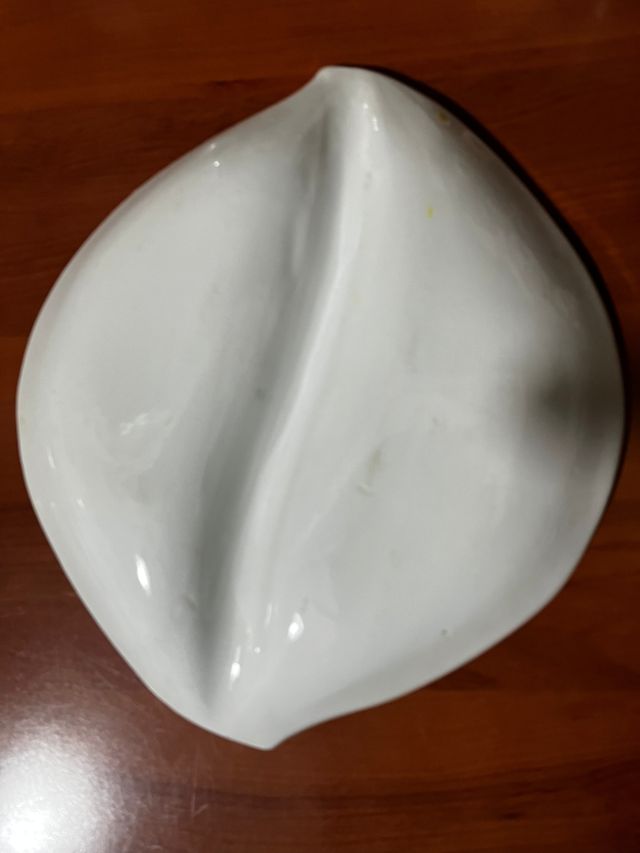 Vassoio in ceramica dipinto