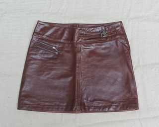 Falda vintage piel 40 Oakwood 