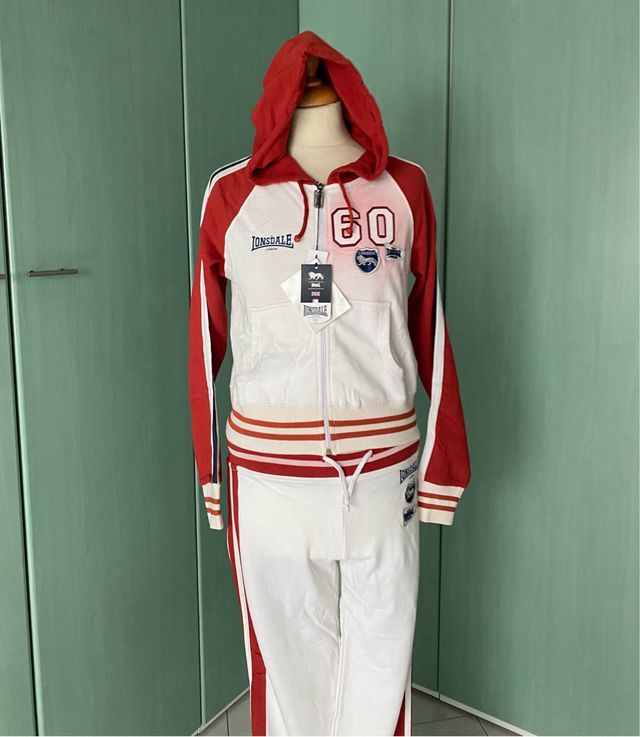 Tuta completa tg 16 anni bambina Lonsdale 