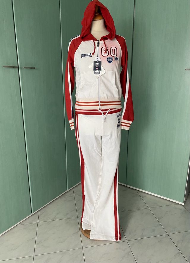 Tuta completa tg 16 anni bambina Lonsdale 