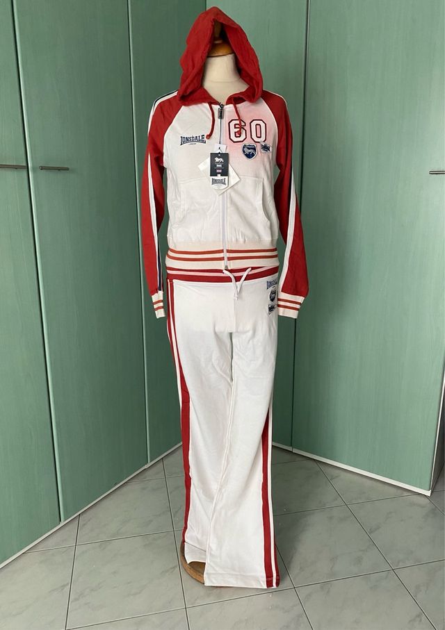 Tuta completa tg 16 anni bambina Lonsdale 