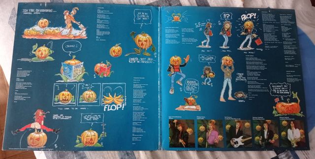 HELLOWEEN DISCO VINILO AZUL