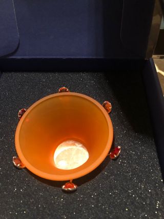 Portacandele Swarovski nuovo in confezione origina