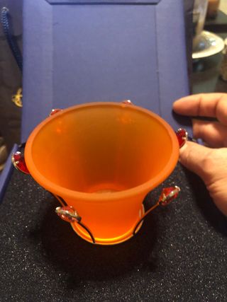 Portacandele Swarovski nuovo in confezione origina