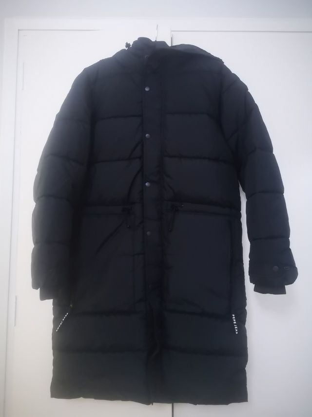 abrigo de hombre acolchado  negro pepe Jeans