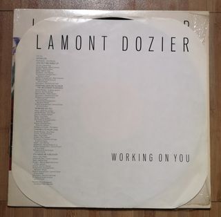 Disco vinilo Lamont Dozier – Working On You