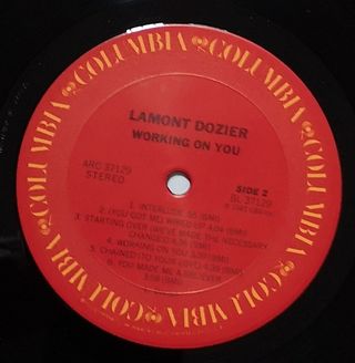 Disco vinilo Lamont Dozier – Working On You