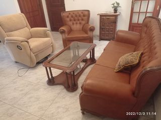 sofá+sillón+mesa