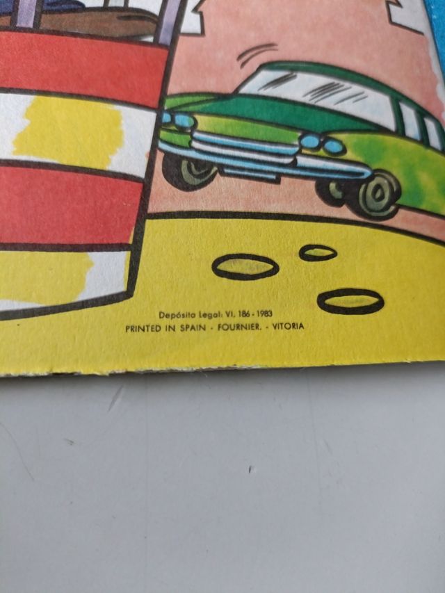 Cuentos Troquelados animales años 80