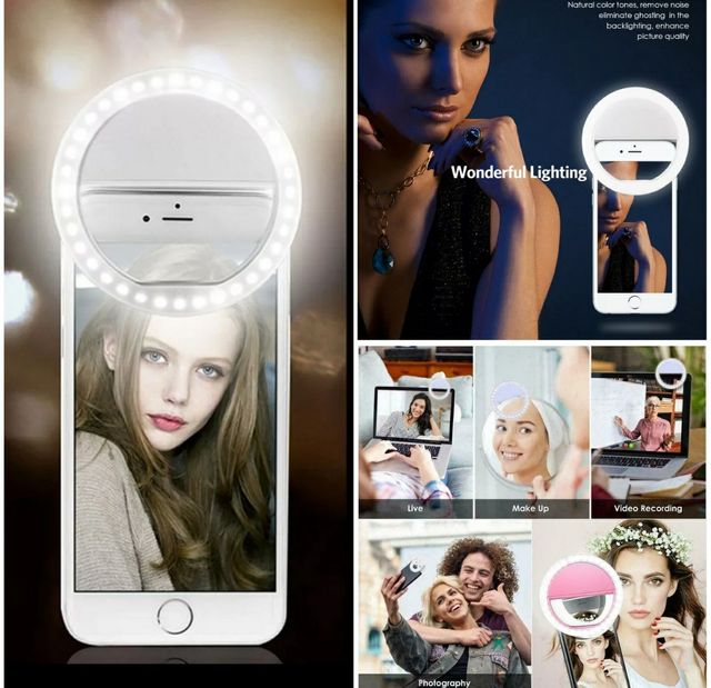 Anillo LUZ LED SELFIE TikTok Teléfono Móvil