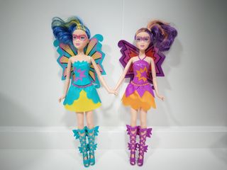 Pareja Barbies "Súper princesas"