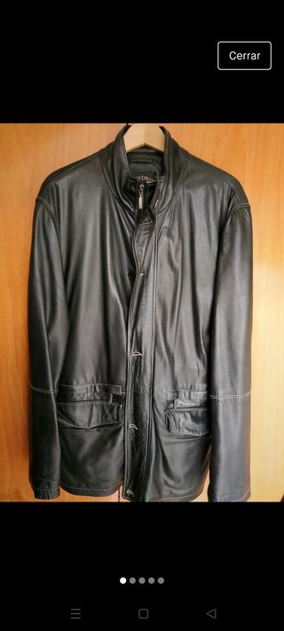 Chaqueta cuero vintage