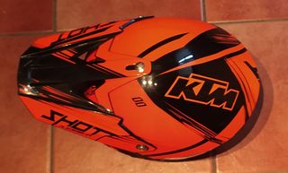 Casco enduro Shot KTM