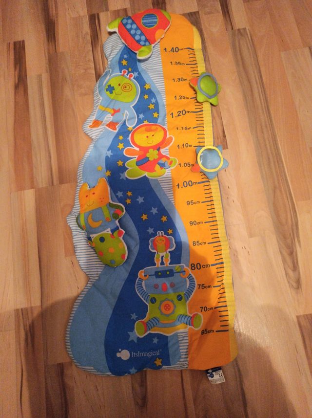 Medidor de pared de niño.