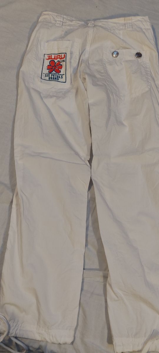 Pantalone bianco Guru Gang
