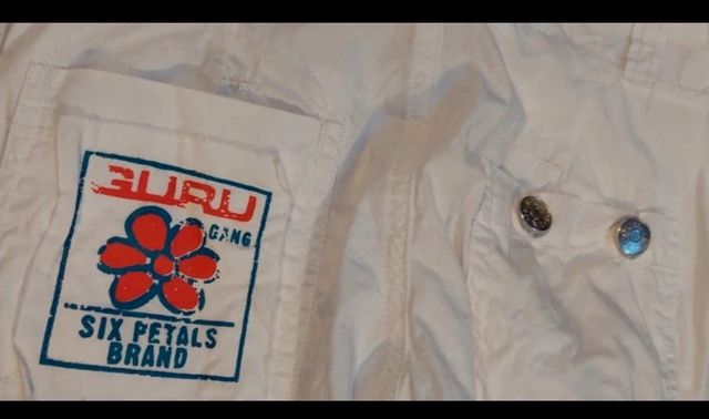 Pantalone bianco Guru Gang