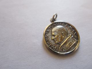 MEDALLA PAPA PABLO VI PLATA 