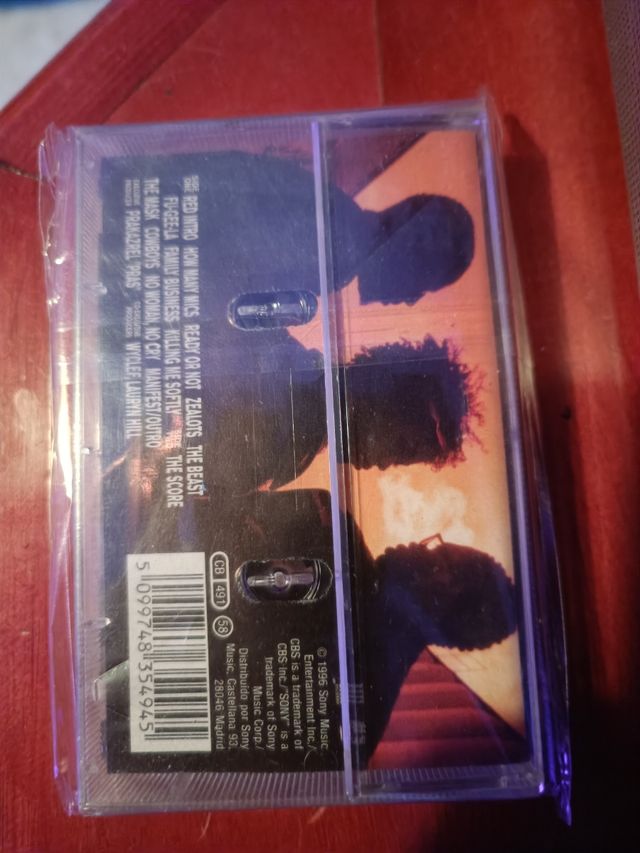 Cassette Fugees The score (precintado) hip hop